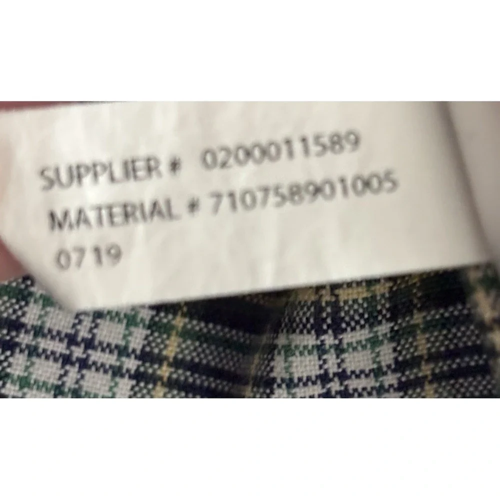 Ralph Lauren Shirt Men L Blue Plaid Long Sleeve Flesh‎ Pony Preppy Classic Fit